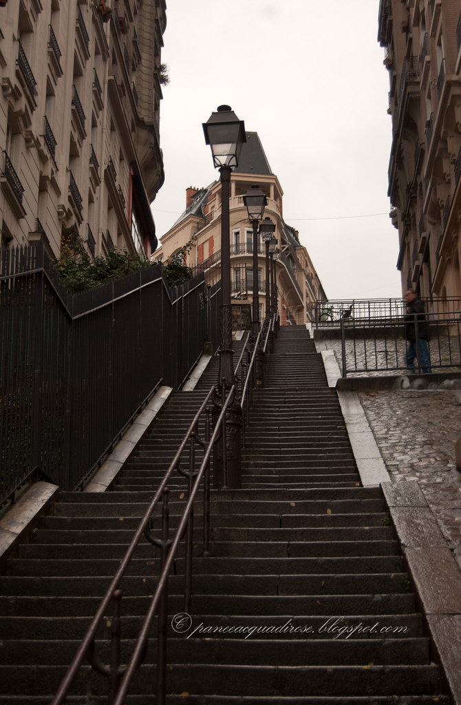 Scalinata verso Montmartre