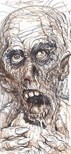 "ZOMBIE" (( 2011 )) [[ The art of S.R. Bissette ]]