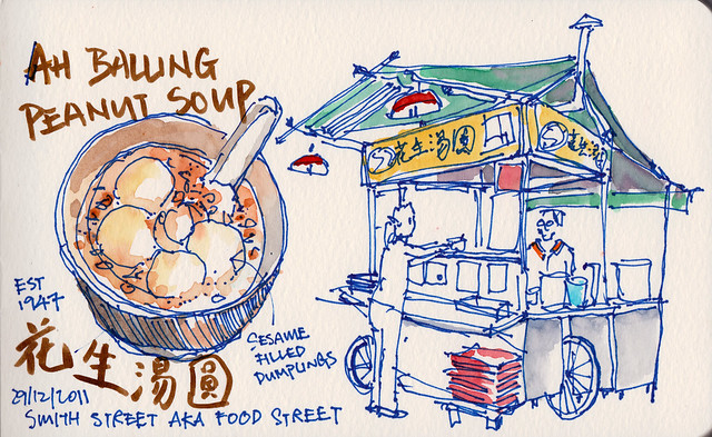 Sesame dumplings @ Chinatown