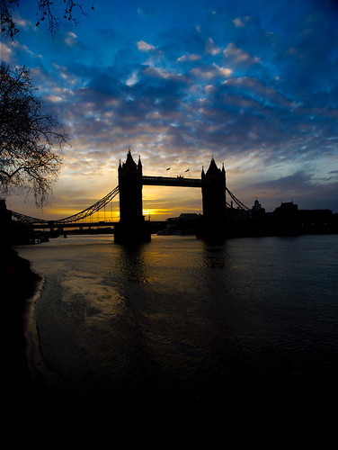 Tower Bridge at Sunrise