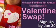 Hilltown Families 4th Annual Valentine Swap