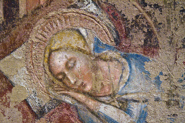Vitale da Bologna, Sogno della Vergine (detail)
