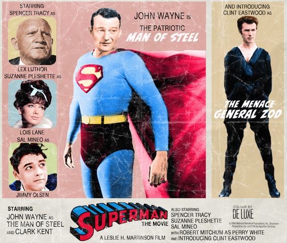 Cinema em um mundo paralelo - superman