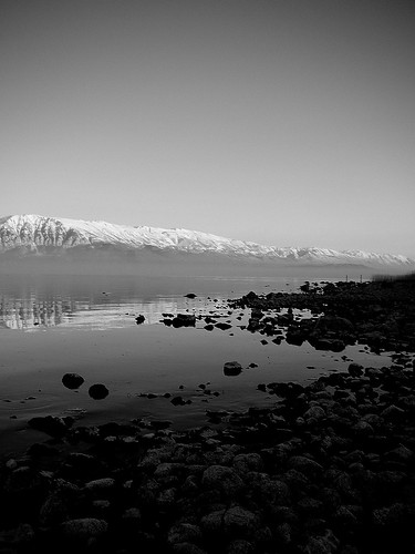 Lake in winter by rozafa2010