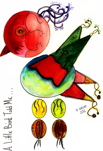 2012 - Valentine Bird 2 by BeverlyDiane