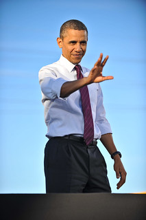 U.S. President Obama at Intel's Fab 42