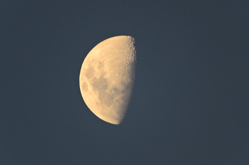 The Moon - 1000mm Test Shot