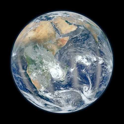 Eastern Hemisphere - Blue Marble 2012