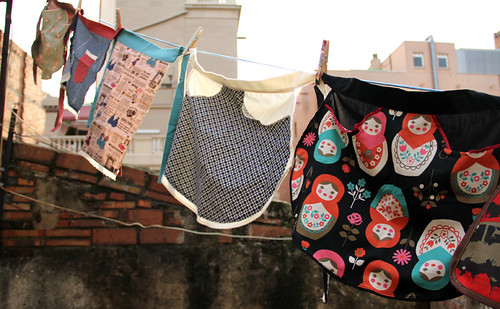 Pinnies on the washing line 1