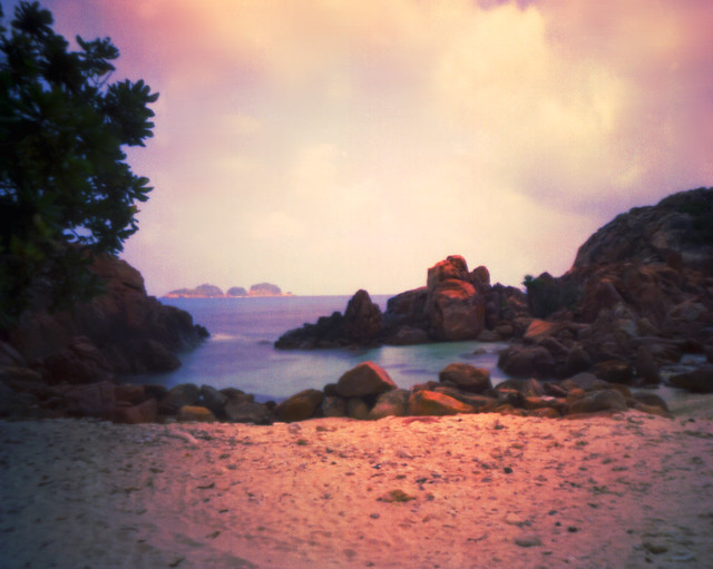 Pulau Redang, pinhole with expired film
