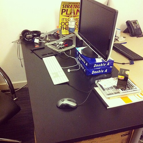 Yet another new desk