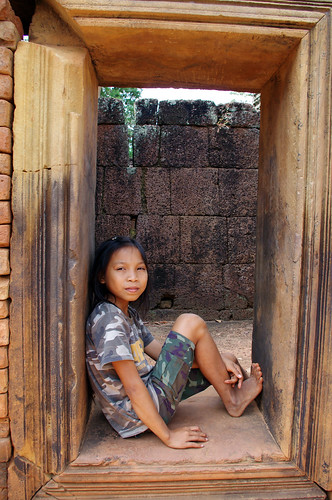Just Chillin', Angkor, Cambodia