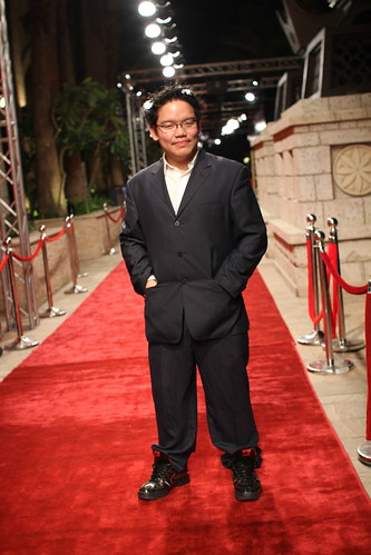 At the red carpet of Dubai International Film Fest 2011