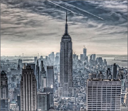 New York City from the Rockefeller Center