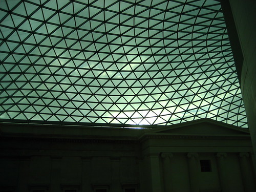 The Great Court roof at The British Museum