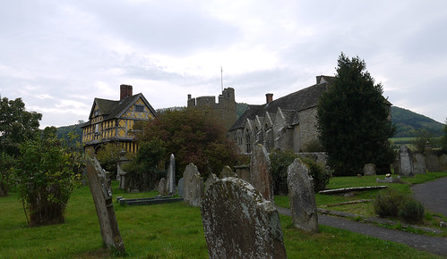 Stokesay Castle from the Church