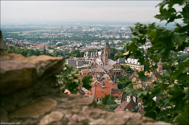 View from Burgruine Windeck (The Ruins of Windeck Castle) Schlossberg