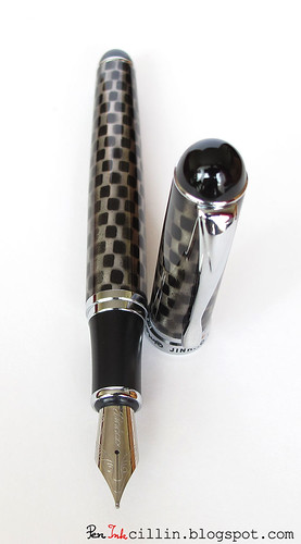 Fitted with BOCK German Made Nibs Jinhao x750 Checkerboard Fountain Pens 
