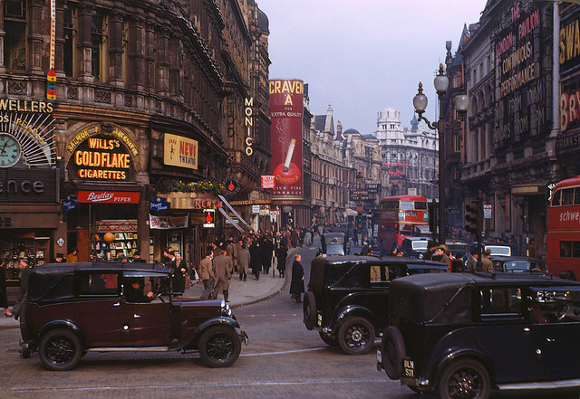 Londres 1949 (Shaftesbury Avenue)