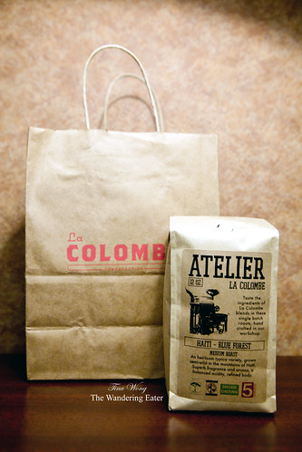 La Colombe Atelier line - Blue Forest beans exclusively from Haiti