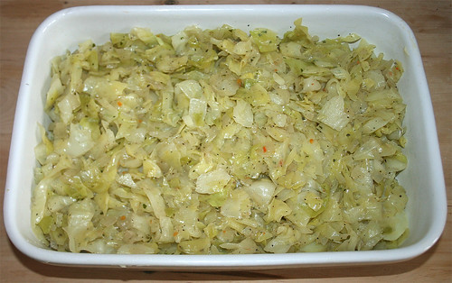 33 - Rest Kohl einlegen / Add cabbage