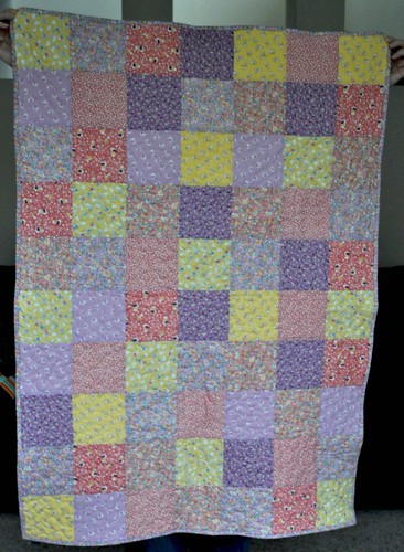 finished charity quilt