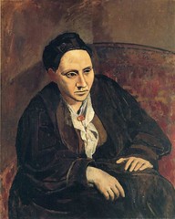 Pablo Picasso. Portrait de Gertrude Stein (1906).