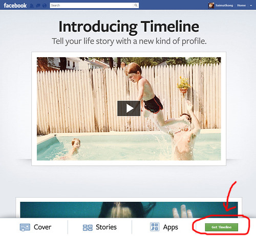 How to enable Timeline in Facebook?