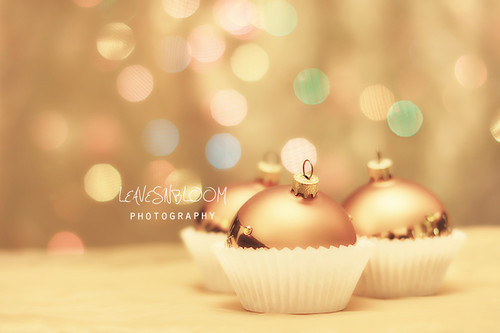 embed copyright and metadata in your photos - christmas Bauble Cupcakes