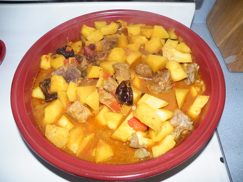 Goat with squash