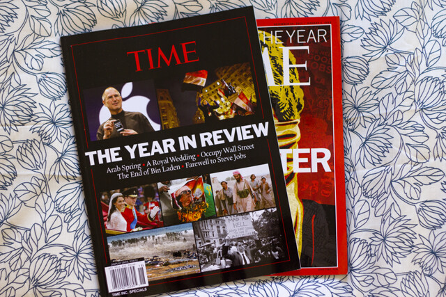 time: the year in review