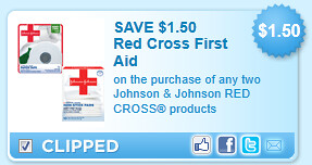 Johnson & Johnson Red Cross Products Coupon
