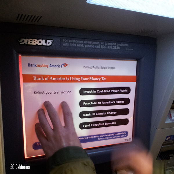 Bank of America ATMs In San Francisco Turned Into Truth Machines