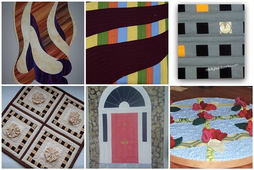 Creations from the Project QUILTING Architectural Elements Challenge
