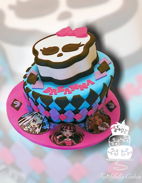 Monster High 9th Birthday faithfullycakescom