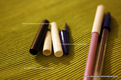Manualidades para niños: adornar lápices con reciclado