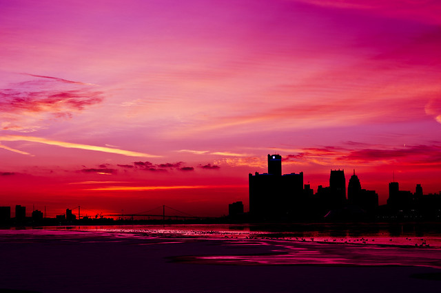 Detroit Sunset