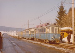Trains du Lausanne-Moudon (ligne disparue) Suisse