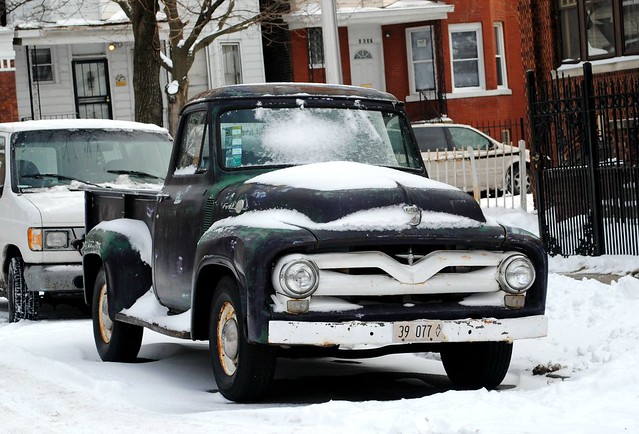1955 Ford Pickup 81st Street Chicago Illinois