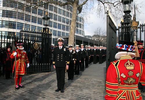 HMS Liverpool allowed into the Tower Grounds