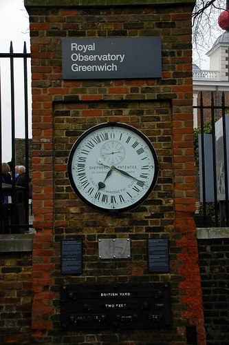 Royal Observatory measurments Greenwich England