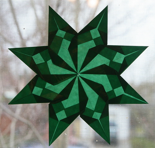 Green Window Star