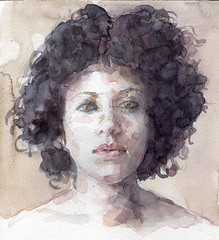 figure watercolor