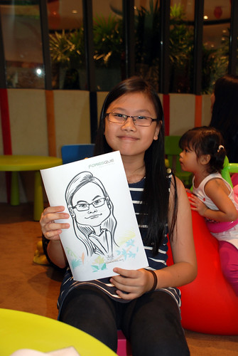 caricature live sketching for Forestque Residence (Wing Tai) - Day 1 - 7