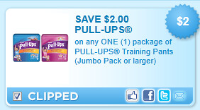 Pull-ups Training Pants (jumbo Pack Or Larger) Coupon