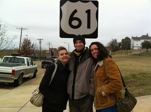 Erica, Christopher, and Katie, Highway 61