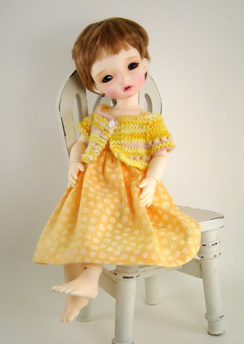 Dollmore Aga in Yellow by elizabeth's*whimsies