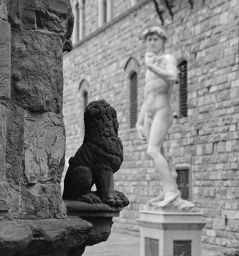 David & Lion by Goutkin