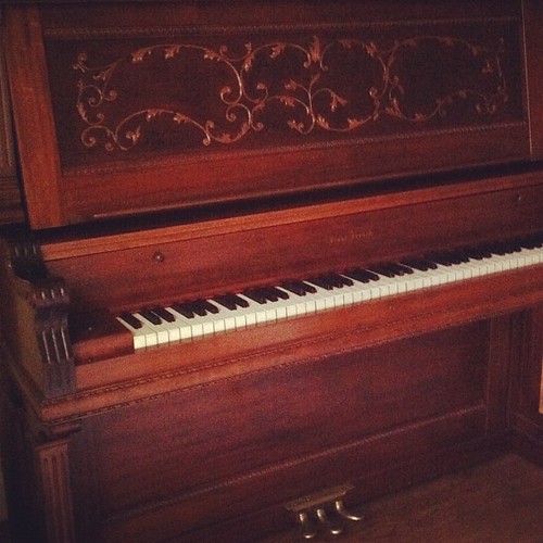 My nannie's #piano #janphotoaday #somethingold #day23