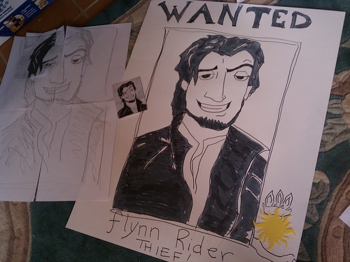 Flynn Rider Wanted by ashleyludwig